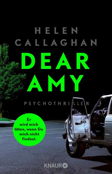 Cover für DEAR AMY - Er wird mich töten, wenn Du mich nicht findest