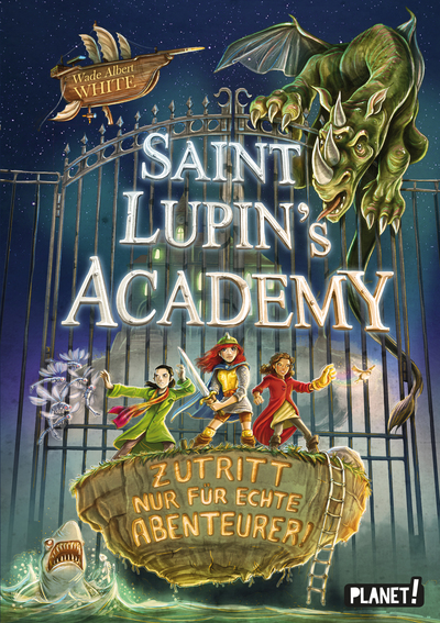 Cover für Saint Lupin’s Academy – Zutritt nur für echte Abenteurer!
